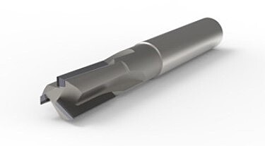 PCD Endmill M12 Ø12x20x12x80 Z3 Solid Carbide Body